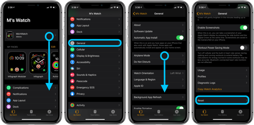 formattare Apple Watch senza iPhone 1