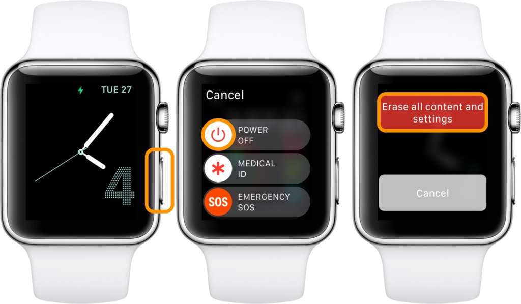formattare Apple Watch senza iPhone 2