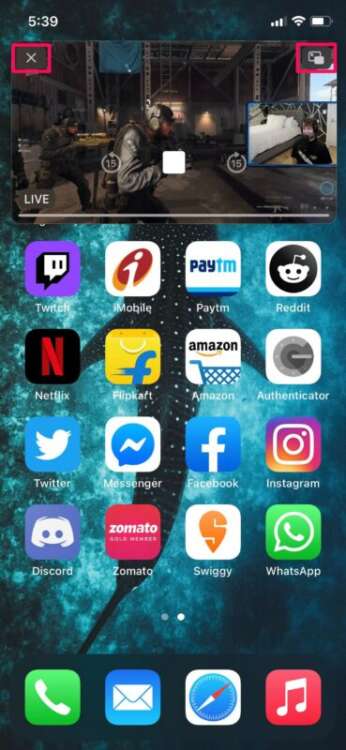 Trucchi iOS 14 picture in picture