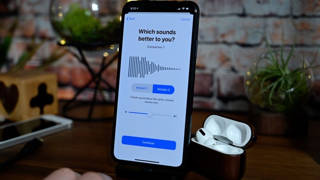 Personalizzare l'audio delle cuffie su iPhone e iPad 