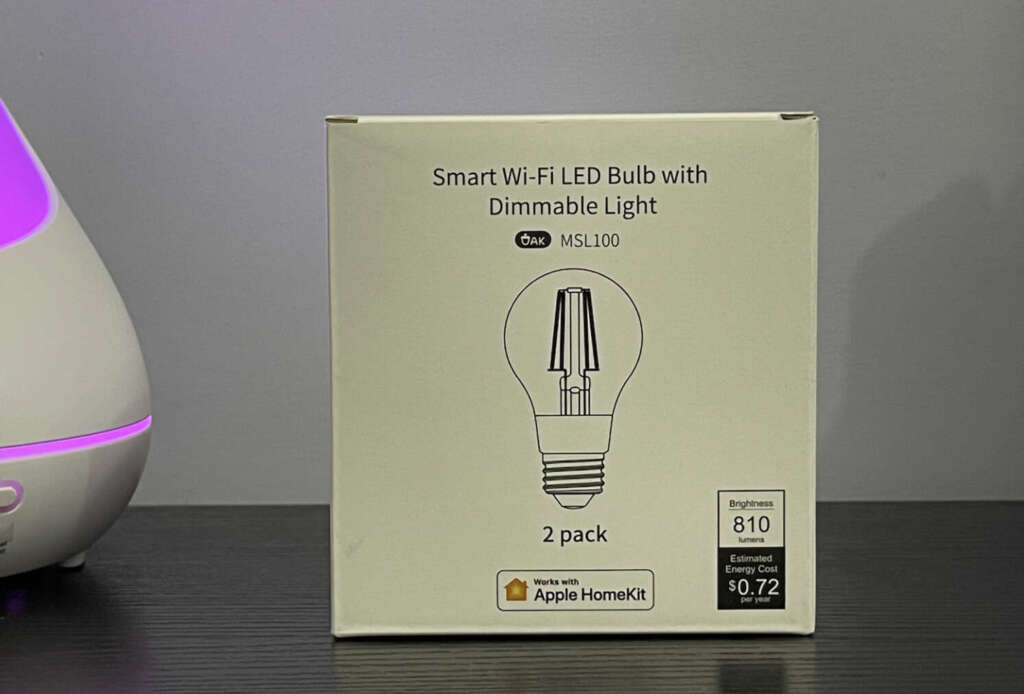 Lampadine vintage homekit di Meross