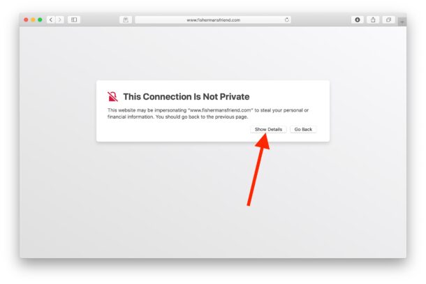 Questa connessione non è privata 3