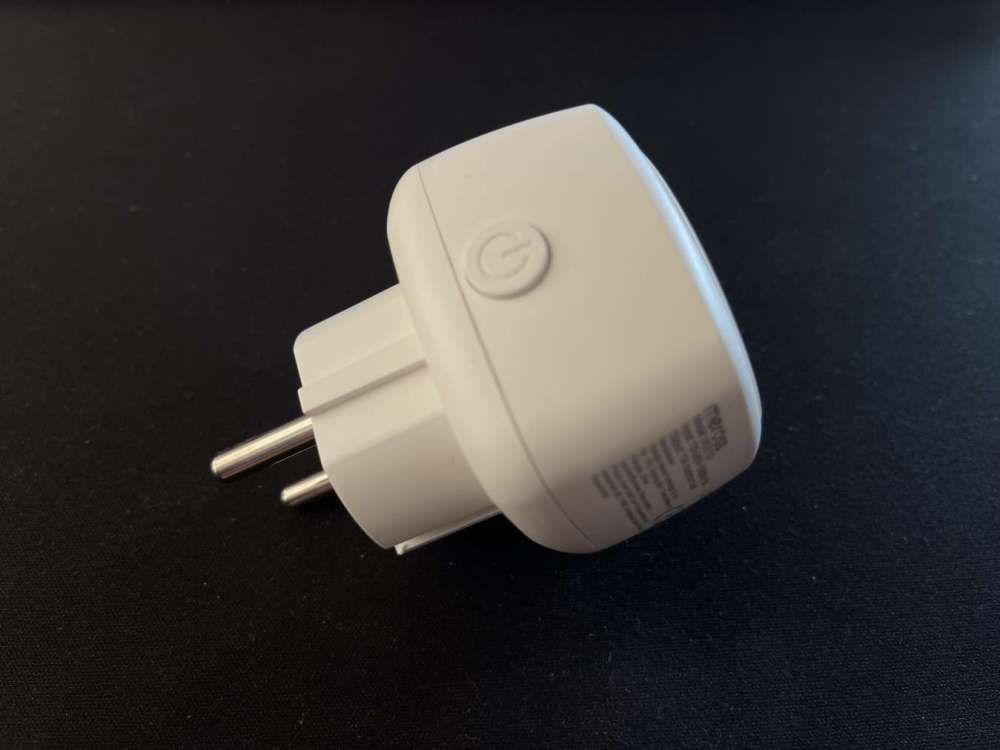 Presa smart Mini Homekit di meross pulsante