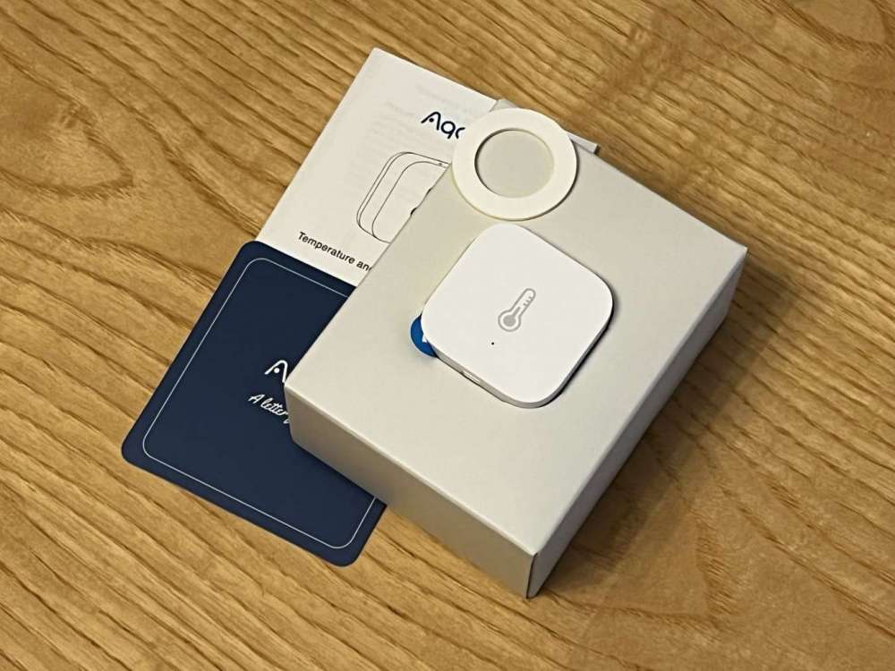 Sensore Aqara temperatura e umidità unboxing