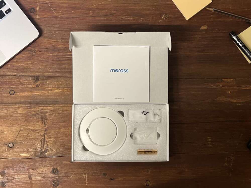 Sensore fumo homekit di Meross